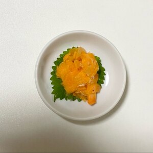 大葉のお皿♪にんじんナムル✧˖°